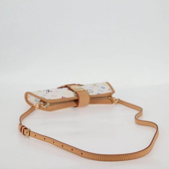 LOUIS VUITTON Multicolor Shirley Shoulder Bag White M40049 LV Auth 127636V - Picture 8 of 15